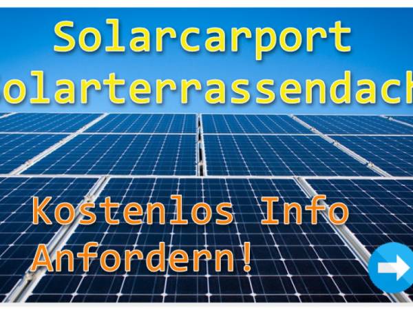 Solarcarport mit dem Carport Strom und Geld sparen