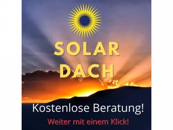 Eigenes Solardach Ökostrom selbst erzeugen