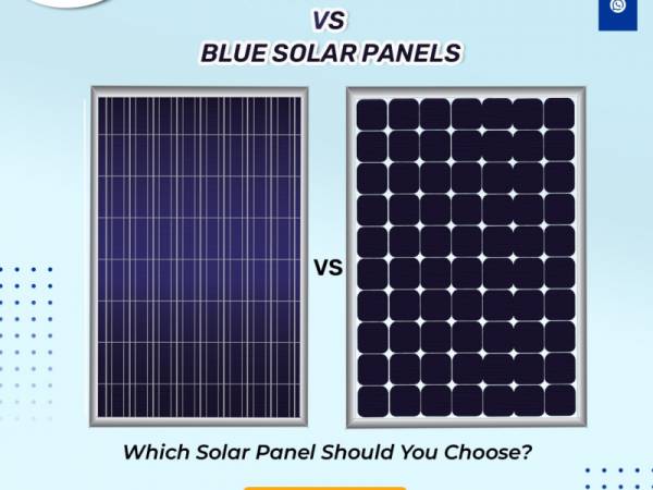 Black Solar Panels vs Blue Solar Panels :  Which Solar Panel Should You Choose? - Aqua Solar Cleaners